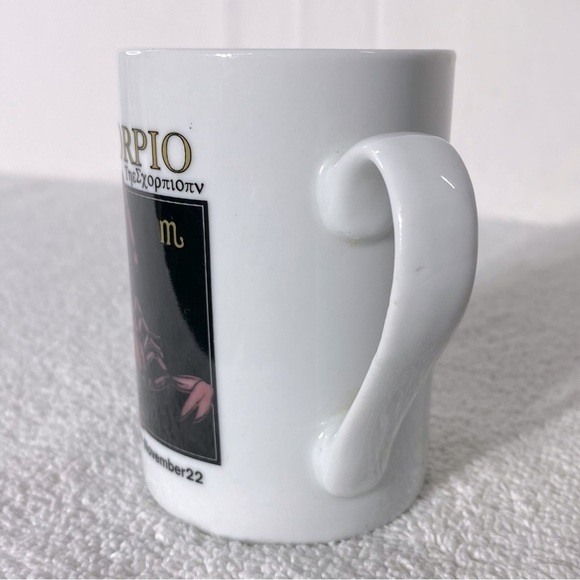 Vintage Ceramic Scorpio Mug Coffee Cup - Picture 5 of 11